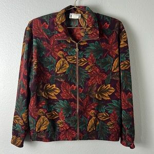 Vintage Teddie Petite Bomber Style Autumn Jacket